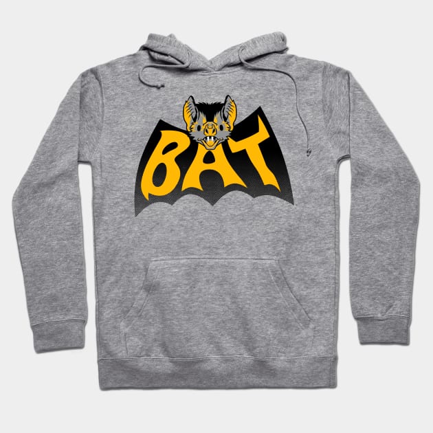 BAT in a bat shape Hoodie by GiMETZCO!